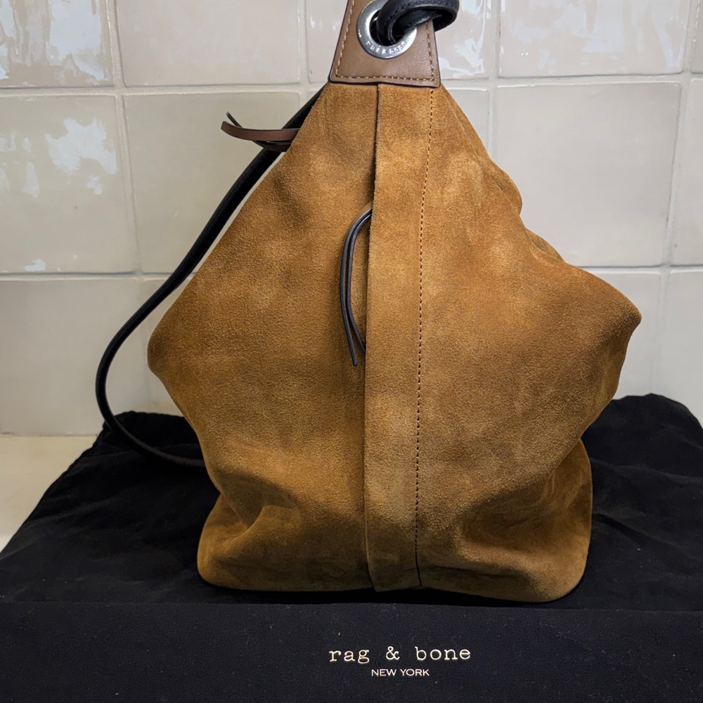 Rag & Bone Parker Suede Hobo